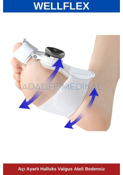 Açı Ayarlı Halluks Valgus Ateli Gece Ateli Bedensiz-1 Adet