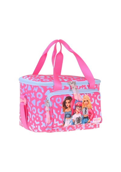 Wow Generation İki Bölmeli Thermo Okul Beslenme Çantası - Girl Friends Baskılı Kırmızı Renk Kız Çocuk - W6060