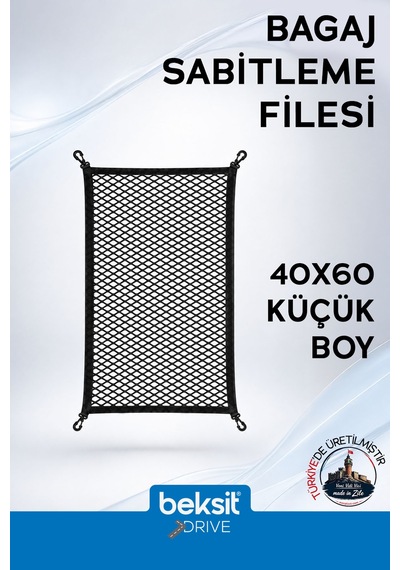 Drıve Bagaj Sabitleme Filesi 40x60 Universal