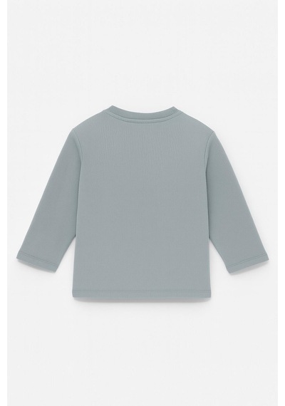 Luess Unisex Çocuk Happiness Nakışlı Cepli Fitilli Kaşkorse Tişört Açık Mavi Luess Unisex Çocuk Happiness Nakışlı Cepli Fitilli Kaşkorse Tişört Açık Mavi