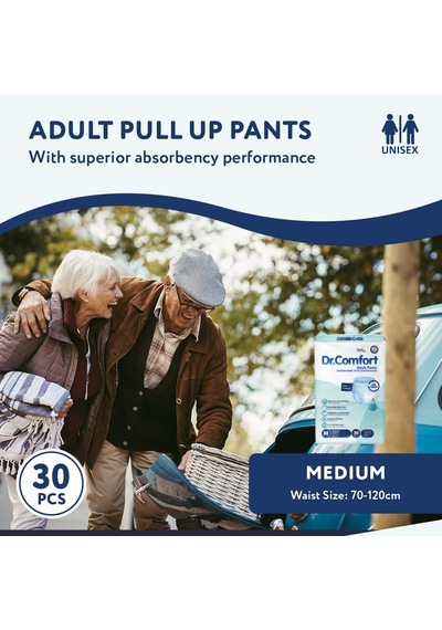 Dr.comfort Yetişkin Emici Külot Medium 30'lu 1 Paket 30 Adet Diğer