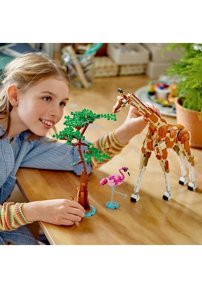 LEGO® Creator 3'ü 1 Arada Vahşi Safari Hayvanları 31150 - Yaş ve Üzeri Çocuklar İçin Yaratıcı Oyuncak Yapım Seti  (780 Parça)