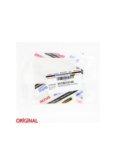 Arçelik Uyumlu Trb 3982 Süpürge Ön Motor Mikro Filtresi