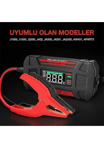 Lokithor Clamppro Akü Takviye Cihazı İçin Yedek Akü Bağlantı Kab