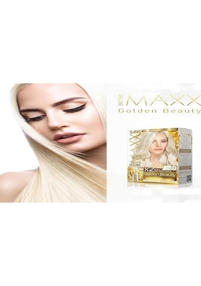 Serisi 24k Altın Parçacıklı Serum İle 1 Kutu 2 X 50 Ml Ve Geliştiriciler Saç Boyası Açık Kumral 8.0