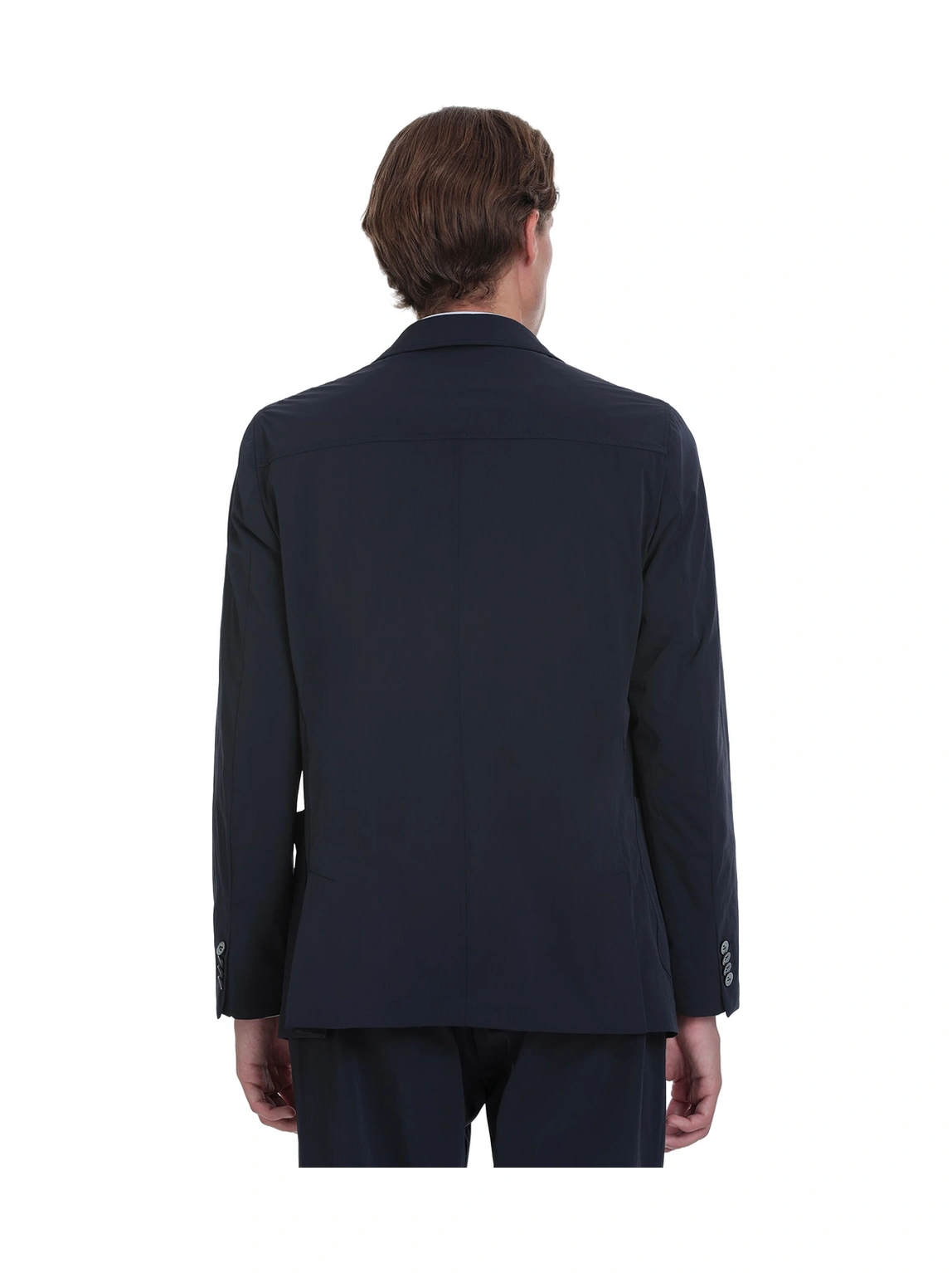 Hatemoğlu Lacivert Comfort Fit Mono Yaka Casual Takım Elbise Lacivert