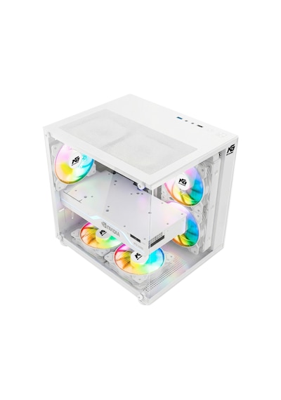 Orion Cube 3x Tuştan Değişen Rgb Fanlı M-atx Boş Bilgisayar Kasası Beyaz Orion Cube 3x Tuştan Değişen Rgb Fanlı M-atx Boş Bilgisayar Kasası Beyaz
