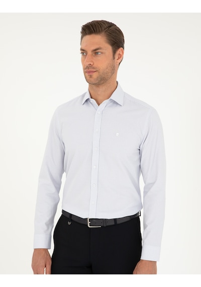 Pierre Cardin Erkek Lacivert Gömlek Desenli 50294168-vr033 Lacivert