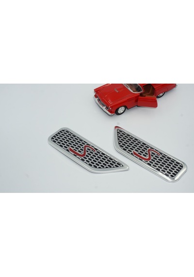 Mini Cooper S Çamurluk Yanı 3M 3D Logo Amblem 2 Li Set