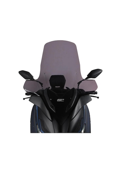 GP Kompozit Yamaha XMAX 250 / 300 / 400 2018-2023 Uyumlu Elcikli Ön Cam Füme