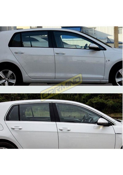 Vw Golf 7 - 7.5 Krom Cam Çerçevesi Set 2013-2020 10 Parça