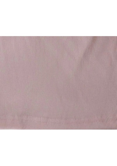 Erdenay Tekstil Esnek Fitilli Pamuklu Lycralı Kaşkorse Kadın Şort - Pudra Pembe