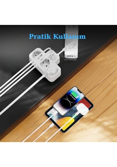 Plastik Kapı Stoperi Esnek 2 Adet Beyaz