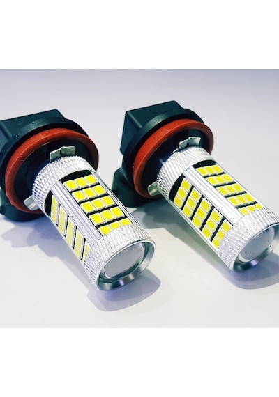 Femex H8/11- 9w- Sis Farları İçin Led Ampul 2835chip Beyaz Mercek