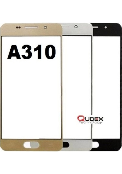 Samsung Uyumlu A3 2016 A310 Dokunmatik Okalı Ön Cam Lens  Kalite