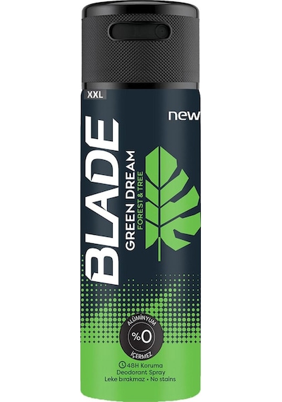 3 Adet Blade Green Dream Deodorant 200 Ml