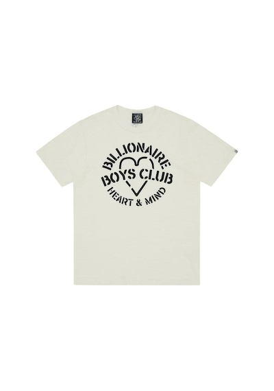 Tarzsokak Unisex Beyaz Bıllıonarıe Baskılı Bisiklet Yaka Tshirt Beyaz