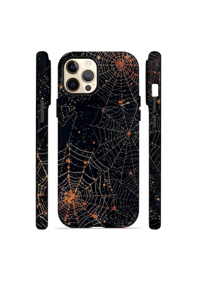Velvoria Valestra Spiderweb Night Apple iPhone Uyumlu 12 Pro Max Magsafe Koruma Kılıfı Valestra Magline - Spiderweb Night