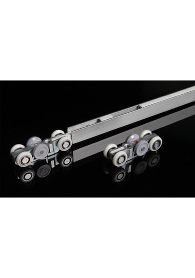 Albatur Çift Yöne Yavaşlatıcılı Sürme Kapı Sistemi M20 9010 60 Kg