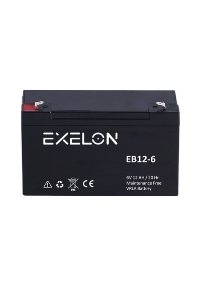 Exelon 6v 12ah Kuru Akü Çocuk Akülü Araç