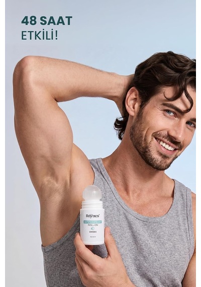 Beyazlatıcı Koltukaltı Roll-on Deodorant - 48 Saat Ter Kokusu Önleyici, Unisex, 50ml