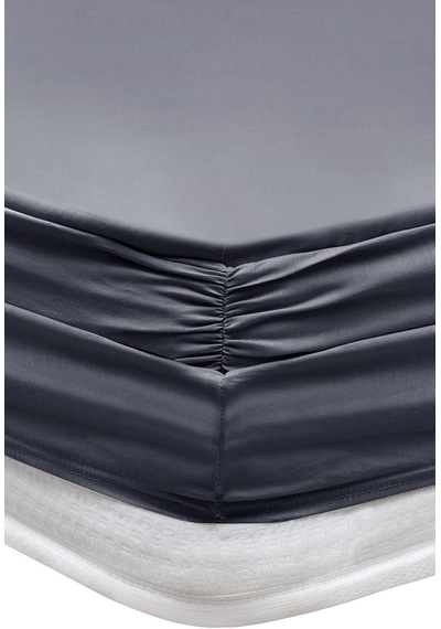 Tr Yataş Bedding Noah Lastikli Çarşaf 200x200 Cm - Antrasit Genel