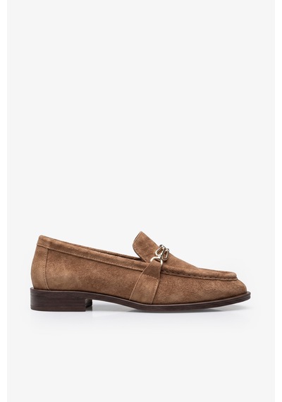 Louis Cardy Monroe Sigaro Süet Deri Kadın Loafer