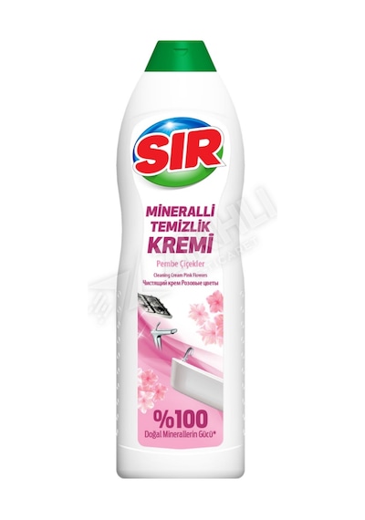 4 Adet Sır Minarelli Temizlik Kremi Pembe Çiçekler 1125 Gr