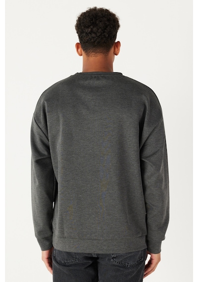 AC&Co / Altınyıldız Classics Erkek Antrasit-Melanj Oversize Fit Bol Kesim Bisiklet Yaka Düz Sweatshirt 4A5221200005ANMS Antrasit Melanj AC&Co / Altınyıldız Classics Erkek Antrasit-Melanj Oversize Fit Bol Kesim Bisiklet Yaka Düz Sweatshirt 4A5221200005ANMS Antrasit Melanj