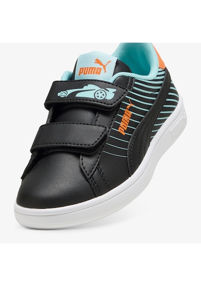 Puma Smash 3.0 Poised 2 Race Çocuk Siyah Spor Ayakkabı 026 400657 Siyah