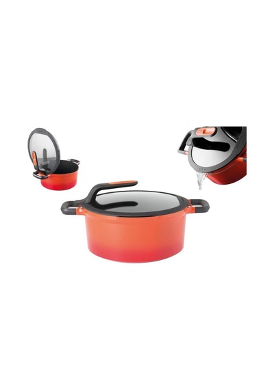 Berghoff Gem Stay Cool Turuncu Tencere 28cm 2307403 Diğer