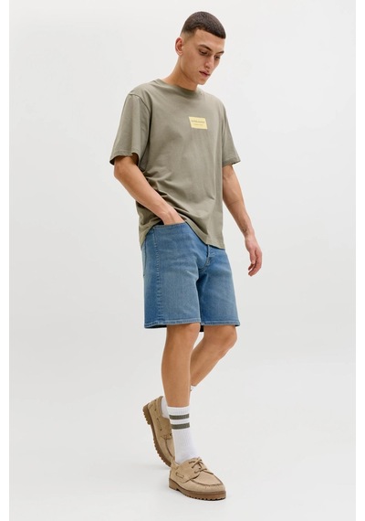 Jack & Jones Jjırıck Jjorıgınal Erkek Şort 999 Rahat Kalıp Günlük Mavi