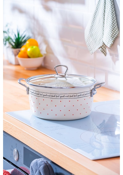 Acar Feel Good Emaye Kızartma Tenceresi - 22 Cm Renkli