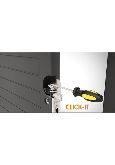 Locinox 40mm Profıl Icın 20mm Gerı Cekmelı Kapı Kılıdı Fortylock