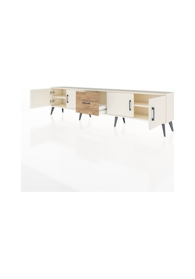 Arges Tv Ünitesi 2 Raflı Tek Çekmeceli 4 Kapaklı 220x30x51 Aytaşı-aytaşı/çam Aytası/atlas Çam - Aytası Arges Tv Ünitesi 2 Raflı Tek Çekmeceli 4 Kapaklı 220x30x51 Aytaşı-aytaşı/çam Aytası/atlas Çam - Aytası