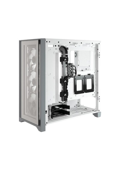 Corsair iCue 4000X CC-9011205-WW RGB Bilgisayar Kasası Beyaz