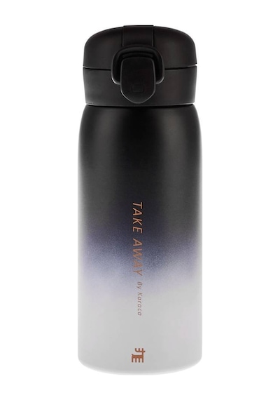 Karaca Skyfall Çelik Sızdırmaz Termos 350 ML Siyah