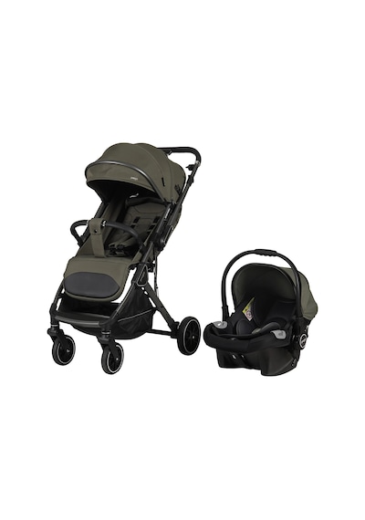 Prego Canyon Travel Sistem Bebek Arabası 2430 + 0+ Oto Koltuğu Çift Yönlü, En1888 Sertifikalı, Kompakt Katlanabilir