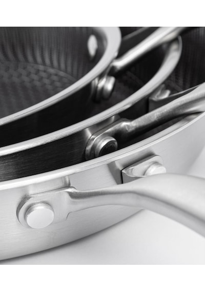 Maxx Doria Steel Fusion 3 Parça Tava Takımı Pa3010 Gri - Siyah