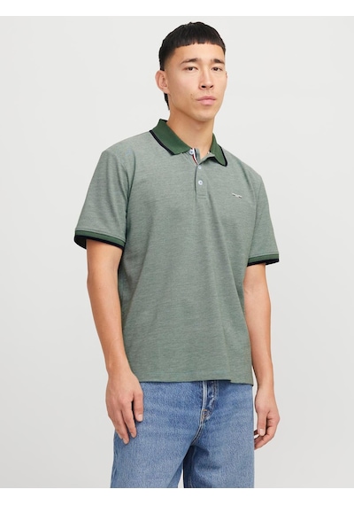 Jack & Jones Jprblualves Ss Polo Sn Dark Ivy Dark Ivy Çok Renkli