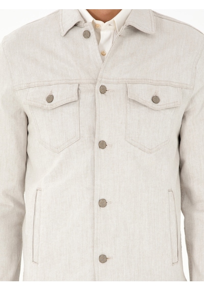 Cacharel Bej Regular Fit Jean Ceket
