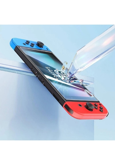 Baseus Crystal Series Nintendo Switch 2019 İçin Cam Ekran Koruyucu 2 Adet- 5775