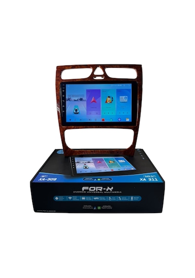 Mercedes C Class 2002-2004 Forx 2-32 Yeni Seri İşlemcili Pro Oem Multimedia 9"