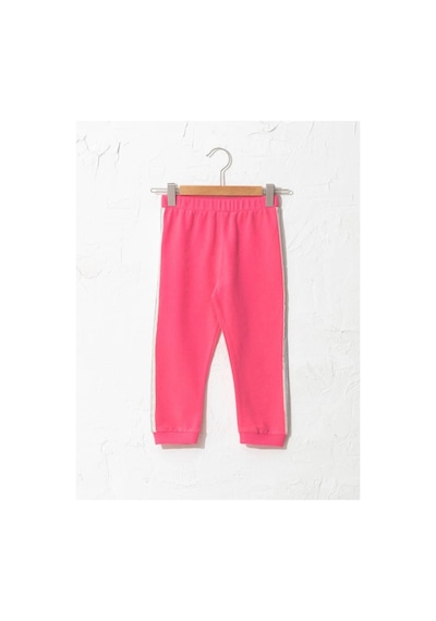 LC Waikiki Lcw Baby Pembe Kız Bebek Jogger Eşofman Altı Orta Pembe Guz