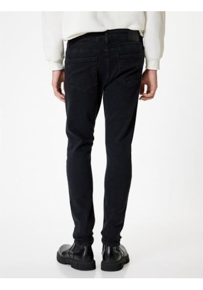 Koton Erkek Jean Pantolon Siyah 5wam40172nd Michael Jean 25ky59001698 Y5901 Siyah
