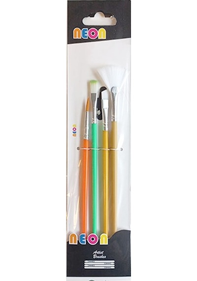Neon Fırça Seti 4lü Hkd141 - 2 Paket