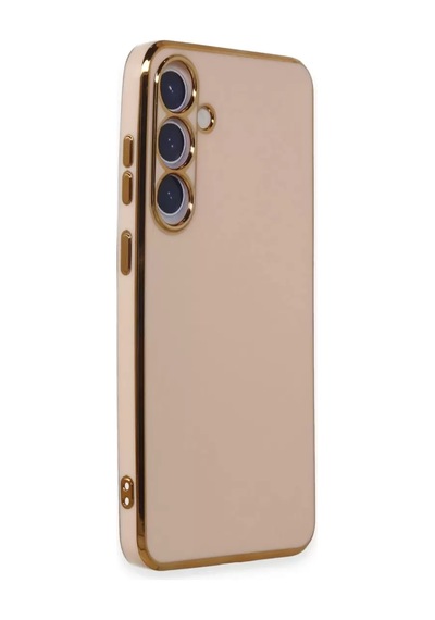 Newface Samsung Galaxy S24 Plus Kılıf Volet Silikon - Pembe