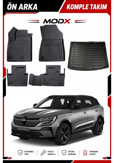 Seat Arona 2018 Model 5d Havuzlu Paspas + 3d Üst Bagaj Havuzu Premıum A+
