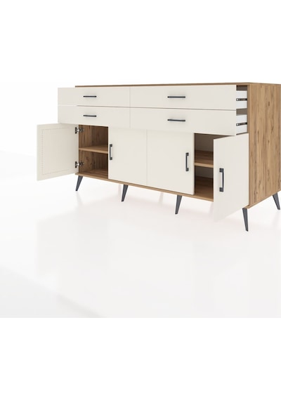Kronos Konsol 2 Raflı 4 Çekmeceli 8 Kapaklı 176x59x99 Çam-aytaşı Çam-aytaşı Kronos Konsol 2 Raflı 4 Çekmeceli 8 Kapaklı 176x59x99 Çam-aytaşı Çam-aytaşı