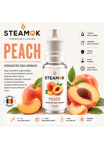Steamok Peach Aroma